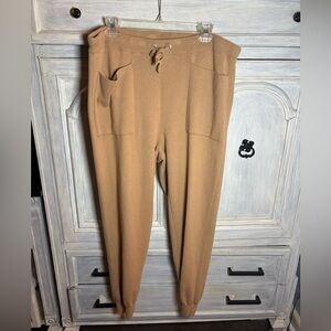 Women's Casual Tan Joggers